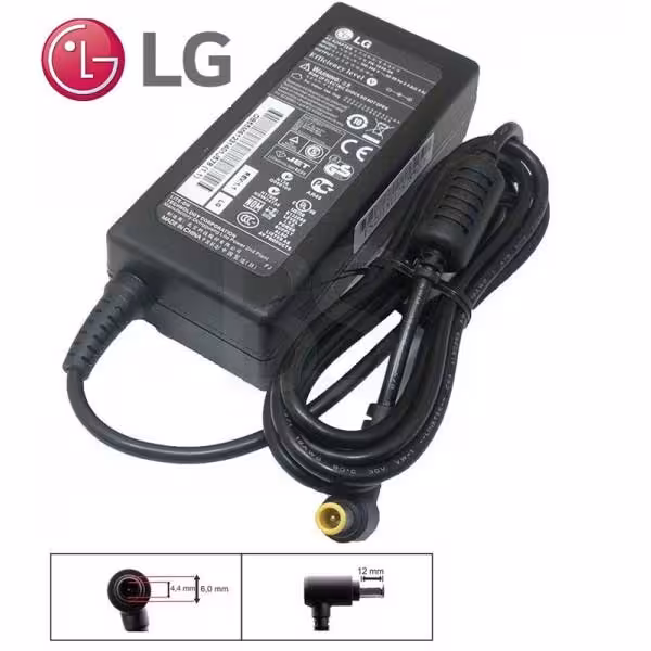 آداپتور مانیتور ال جی 19 ولت 1.7 آمپر 19V, 1.3A