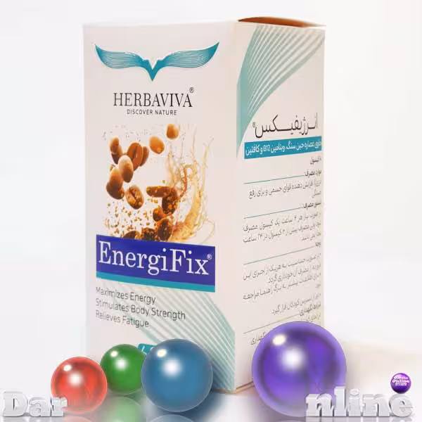 انرژی فیکس گلدارو کپسول60عددی