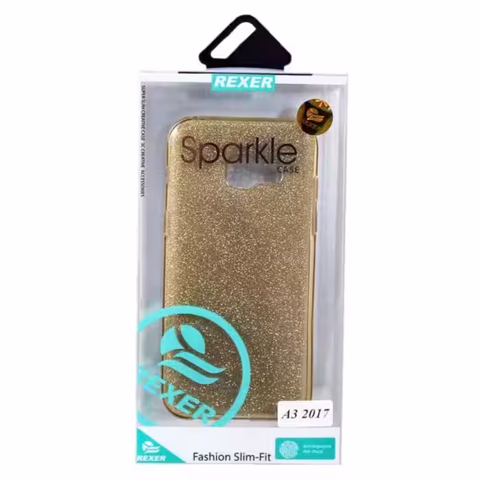 قاب ژله ای اکلیلی REXER Sparkle Samsung A3 2017
