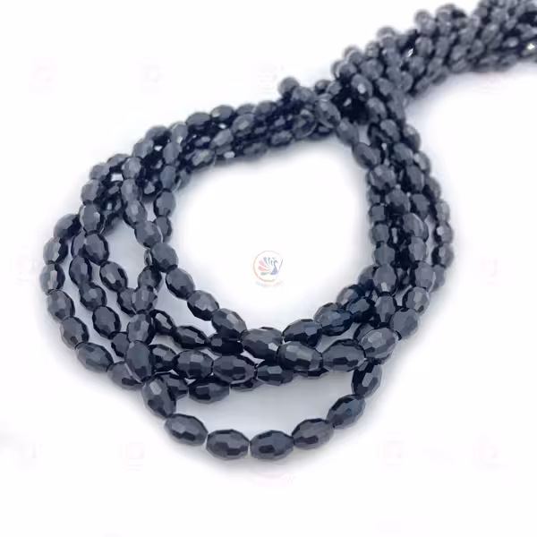 کریستال گندمی تپل 5در7 مشکی