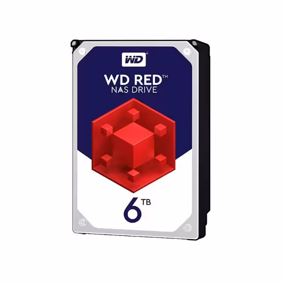 هارد دیسک اینترنال وسترن دیجیتال مدل Red ظرفیت 6 ترابایت