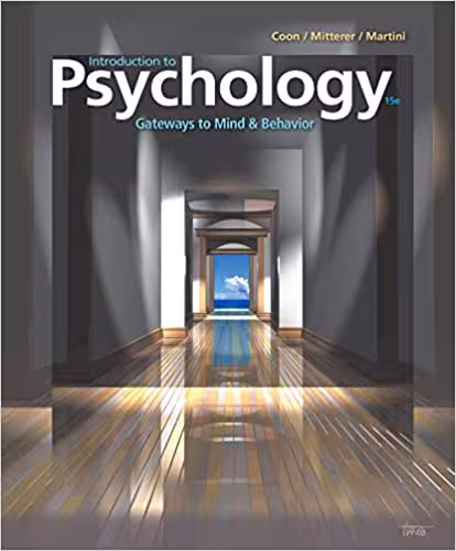 خرید و دانلود نسخه کامل کتاب Introduction to Psychology: Gateways to Mind and Behavior (15th Edition) [2019] - PDF