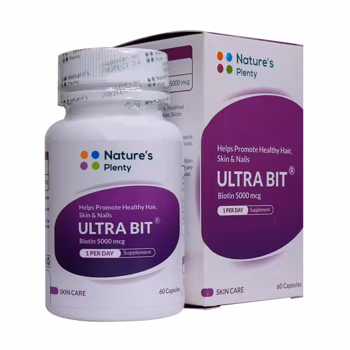 کپسول اولترا بیت نیچرز پلنتی 60 عدد ـ Natures Plenty Ultra Bit ـ نیچرز پلنتی