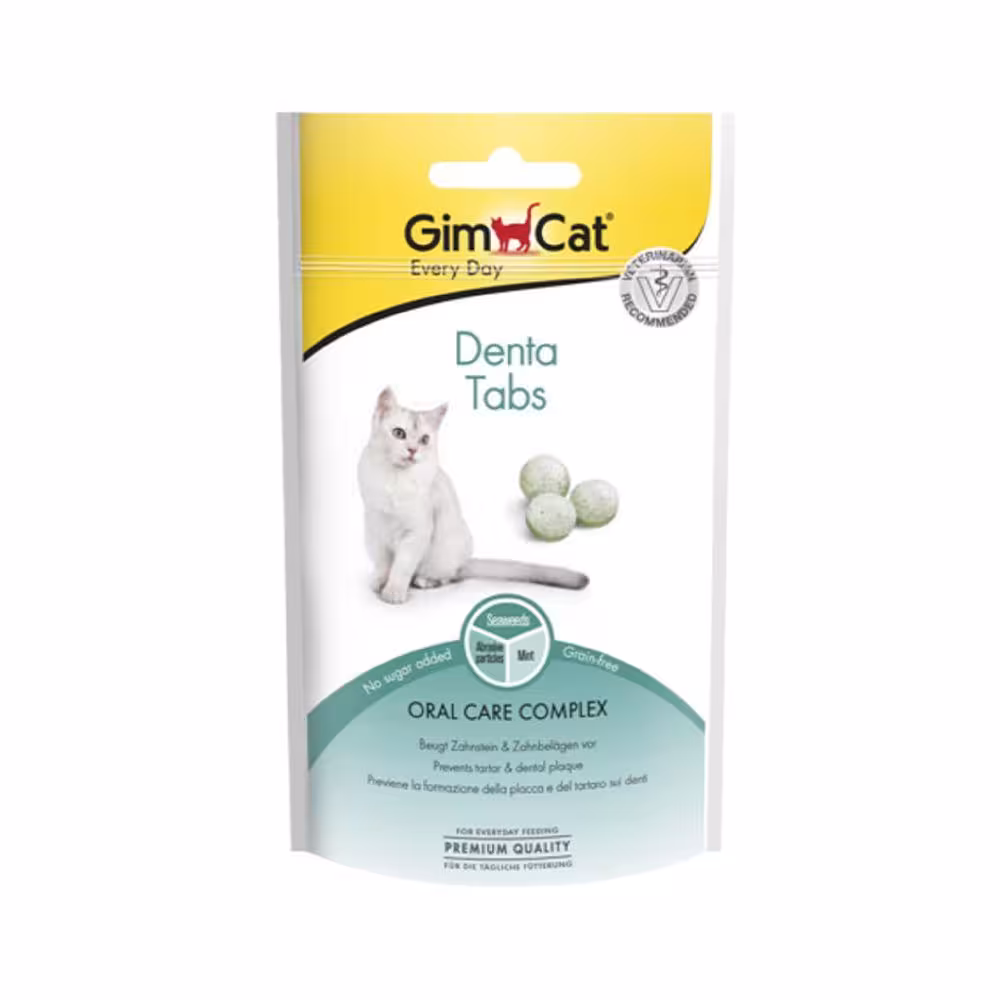 قرص مراقبت از دندان گربه 40 گرمی جیم کت (GimCat)