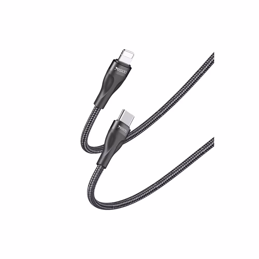 کابل تبدیل USB-C به لایتنینگ یسیدو مدل CA82 طول 0.3 متر