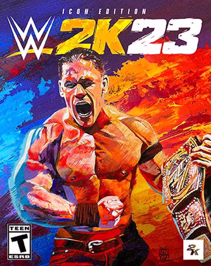 فایل بازی WWE 2K23 Deluxe Edition و God of War برای کامپیوتر (شامل فلش 128 گیگابایت)
