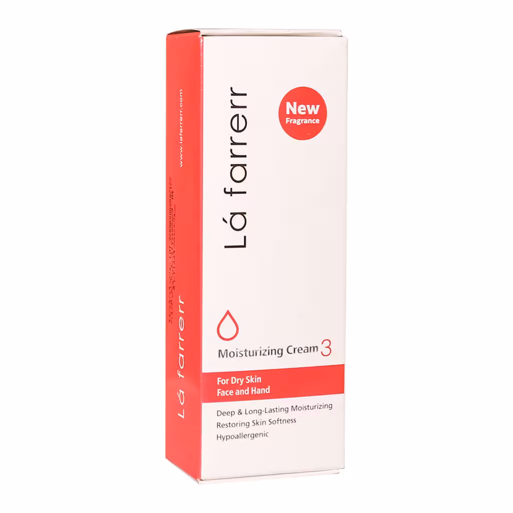 کرم مرطوب کننده پوست خشک لافارر مناسب صورت و دست 75 میلی لیتر | La farrerr Moisturizing Cream for Dry Skin