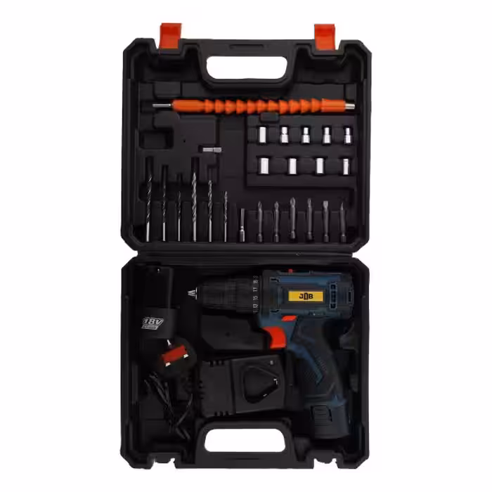 پیچ گوشتی شارژی جاب مدل JSB-18 Li-NEW مجموعه 30 عددی