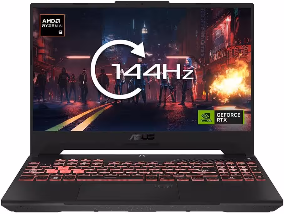 لپ تاپ 15.6 اینچی گیمینگ ایسوس مدل TUF Gaming A15 FA507UV R9 8945H 32GB 2TB SSD 8GB RTX 4060