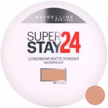 پودر مات کننده میبلین مدل Super Stay 24H شماره 40