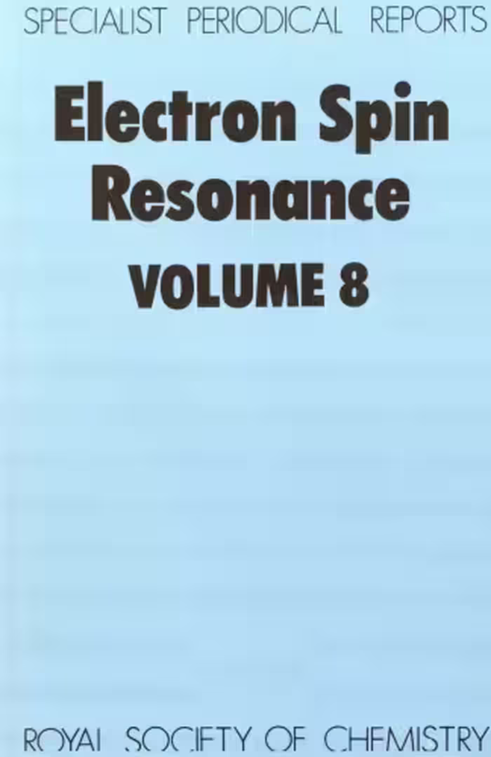 خرید و دانلود نسخه کامل کتاب Electron spin resonance