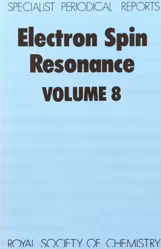 خرید و دانلود نسخه کامل کتاب Electron spin resonance