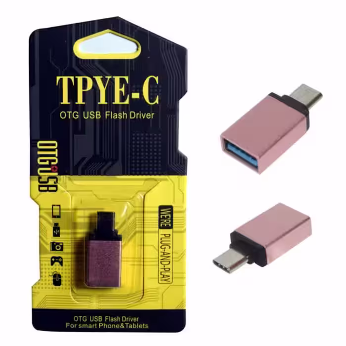 مبدل تایپ سی به یو اس بی OTG Type C to USB Converter