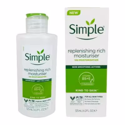 کرم آبرسان سیمپل مدل Rich حجم 125 میلی لیتر