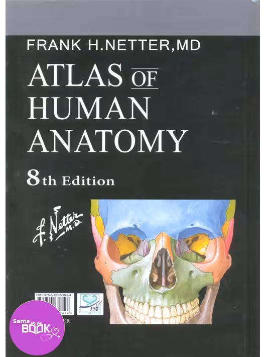 2023 Atlas of Human Anatomy Netter 8th Edition (گلاسه/وزیری)