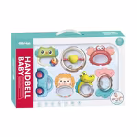 ست جغجغه و دندانگیر 5 تکه آی بی آی Bibi-irn کد 80-608