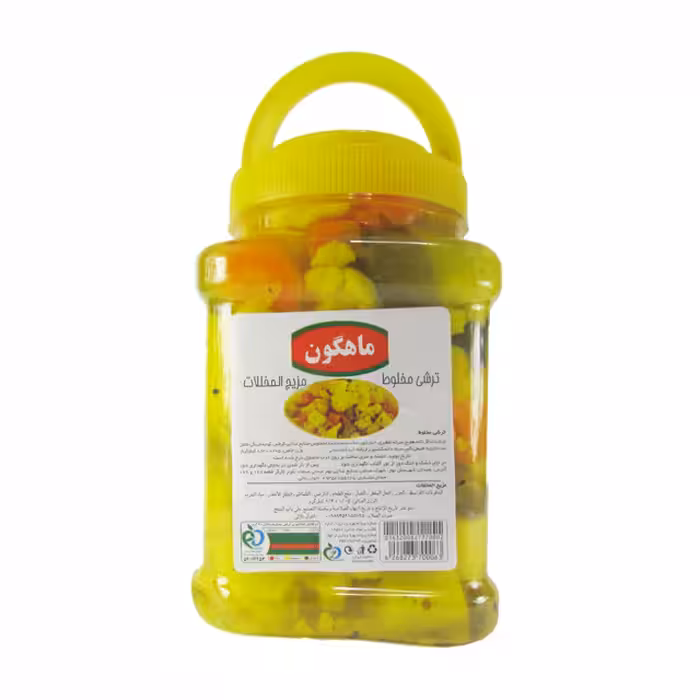 ترشی مخلوط ماهگون 2500 گرمی