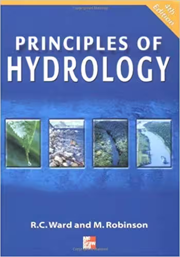 󾕇 دانلود کتاب Principles Of Hydrology, 4th ed, 2000 - دانلود کتاب های دانشگاهی