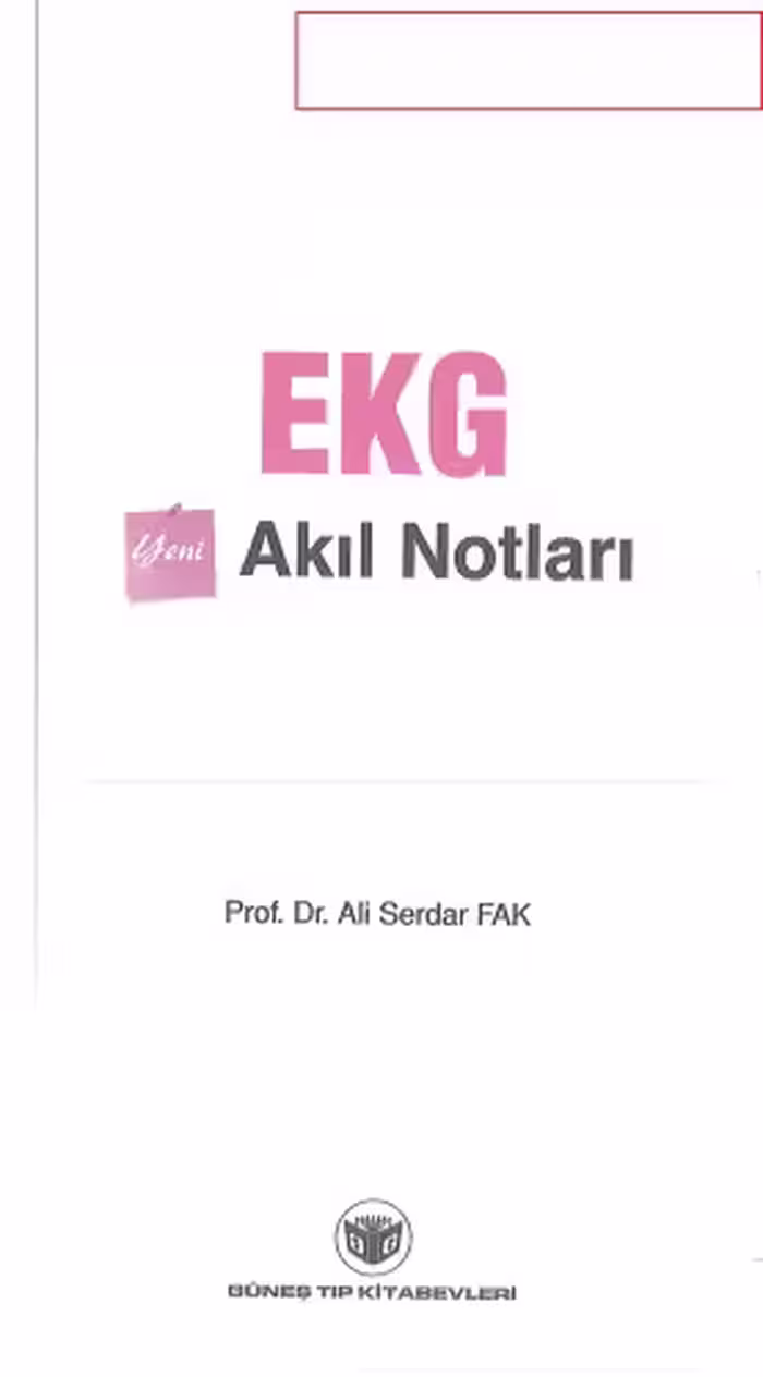 خرید و دانلود نسخه کامل کتاب EKG Akıl Notları