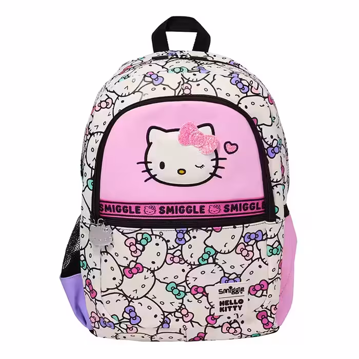 کوله پشتی مدرسه‌ ای اسمیگل طرح هلو کیتی