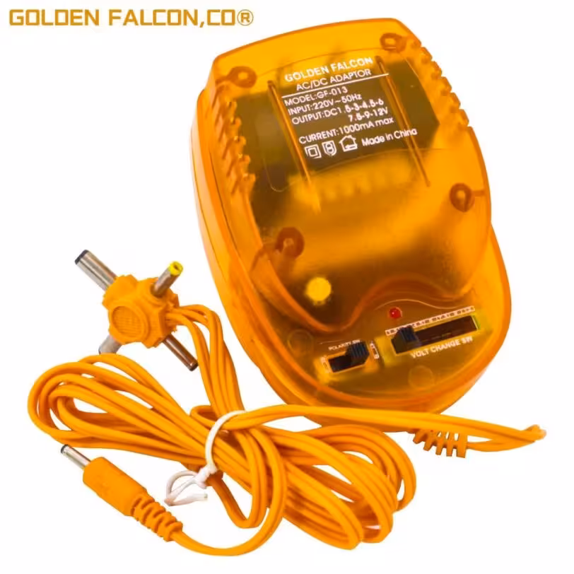 آداپتور متغییر 1 آمپر فالکون (7حالت) 1.5تا12ولت
