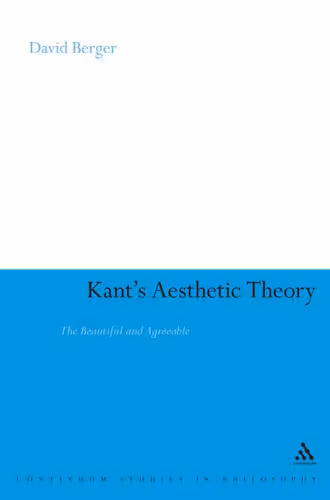 خرید و دانلود نسخه کامل کتاب Kant's Aesthetic Theory: The Beautiful and Agreeable