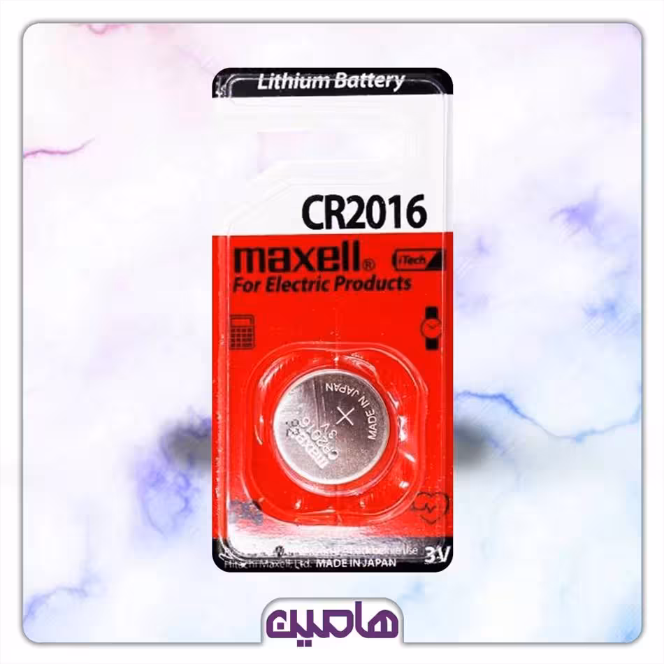 باتری سکه ای مکسل مدل CR 2016