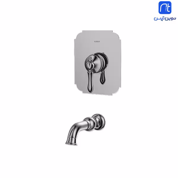 شیر روشویی توکار کسری مدل ناپل