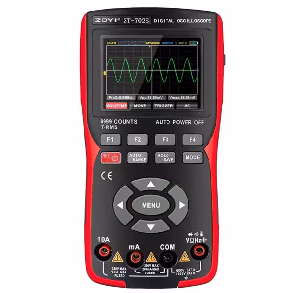 اسیلوسکوپ و مولتی متر زویی مدل ZOYI ZT-702S ( اصلی )