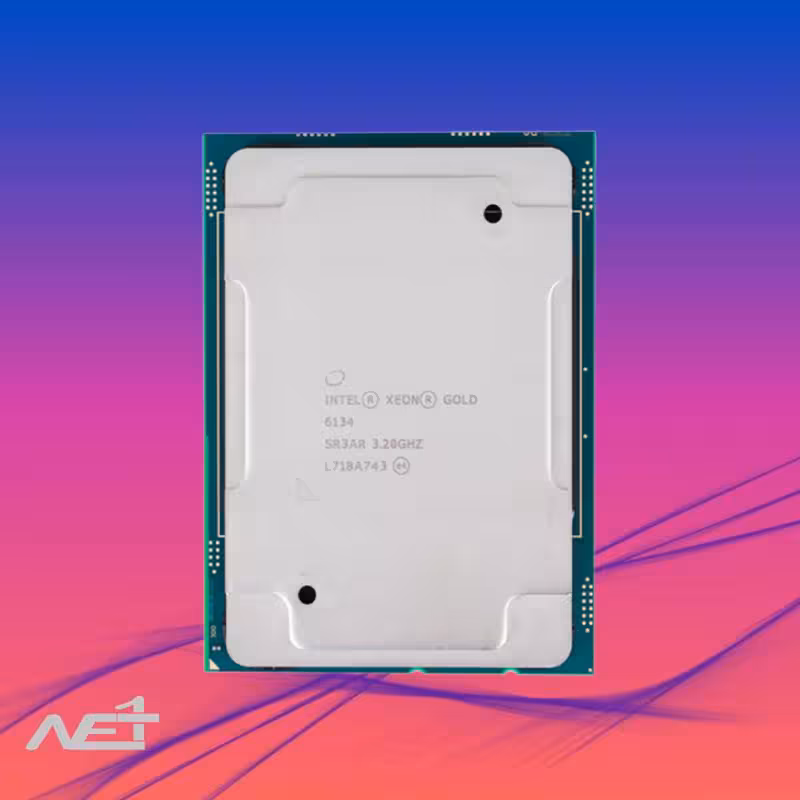سی پی یو سرور Intel Xeon Gold 6134