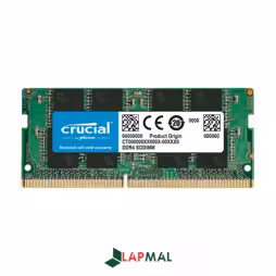 رم لپ تاپ DDR4 تک کاناله 2666 مگاهرتز CL19 کروشیال مدل SODIMM ظرفیت 8 گیگابایت
فروشگاه اینترنتی تخصصی لپتاپ لپ مال