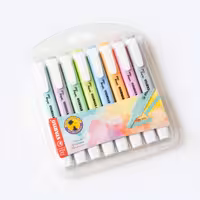 پک هایلایتر 8 عددی پاستلی استابیلو (STABILO)