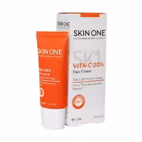کرم صورت حاوی 20% ویتامین C اسکین وان 30 میلی‌لیتر Skin One