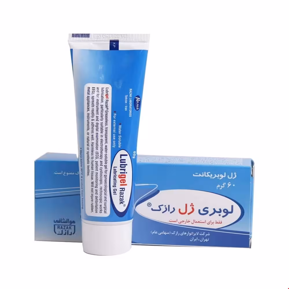 ژل لوبریکانت لوبری ژل رازک 60 گرمی