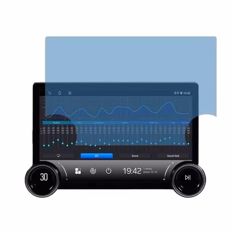 گلس محافظ صفحه نمایش لجند مدل نانو گلس A مناسب برای مانیتور دیاموند 9 اینچ