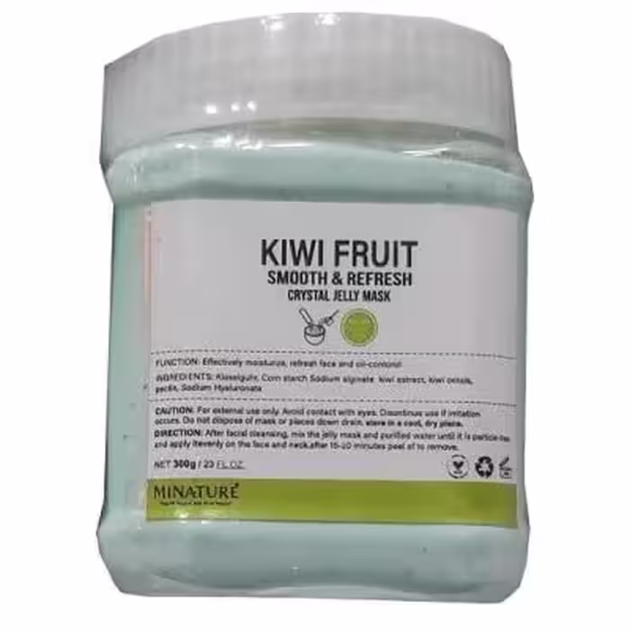 ماسک هیدروژلی Miniature مدلKiwi Fruitحجم 300 گرمی