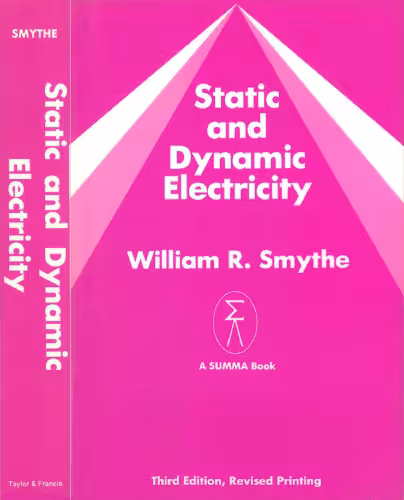 خرید و دانلود نسخه کامل کتاب Static and Dynamic Electricity (with Solutions Manual)