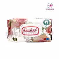 دستمال مرطوب گل رز نامبروان 90 عددی