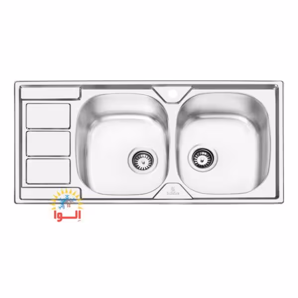 سینک پرنیان استیل مدل ps 1217 توکار
