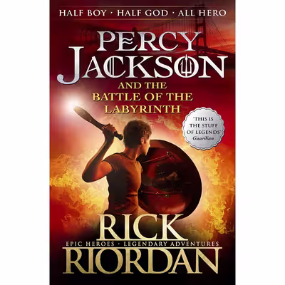 کتاب Percy Jackson And The Battle Of The Labyrinth اثر Rick Riordan انتشارات PENGUIN DK