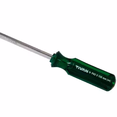 پیچ گوشتی دوسو و چهارسو ضربه خور تیوان مدل HT - 00615 مجموعه دو عددی
