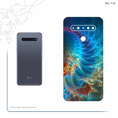 برچسب پوششی ماهوت مدل Mathematical Geometric Shape 1 مناسب برای گوشی موبایل ال جی K61