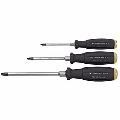 پیچ گوشتی چهارسو ضربه خور سوئیس تولز مدل PB 8193.D 1-80