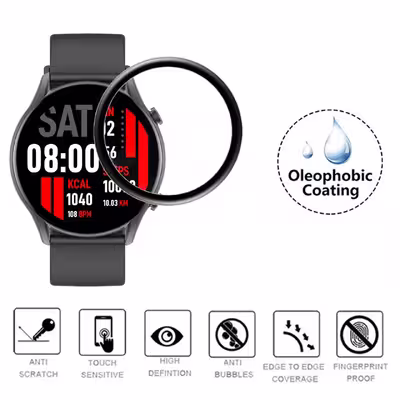 محافظ صفحه نمایش لاین مدل RT007 مناسب برای ساعت هوشمند کیسلکت Calling Watch Kr بسته دو عددی