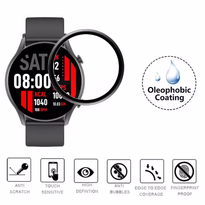 محافظ صفحه نمایش لاین مدل RT007 مناسب برای ساعت هوشمند کیسلکت Calling Watch Kr بسته دو عددی
