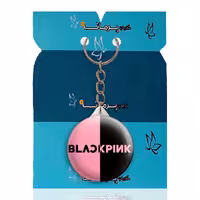جاکلیدی پرمانه طرح black pink کد pmy.18007