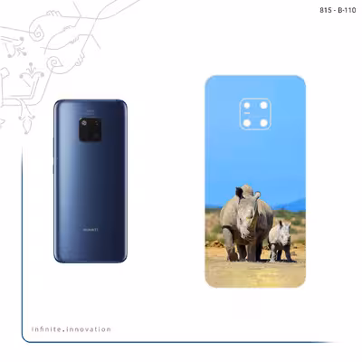 برچسب پوششی ماهوت مدل Rhino مناسب برای گوشی موبایل هوآوی Mate 20 Pro