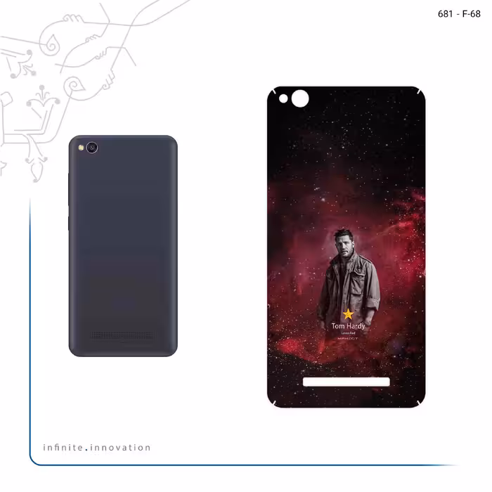 برچسب پوششی ماهوت مدل Tom Hardy مناسب برای گوشی موبایل شیائومی Redmi 4A