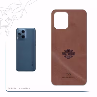برچسب پوششی ماهوت مدل MNL-HRLY_DVDSN مناسب برای گوشی موبایل اپو Find X3 Pro