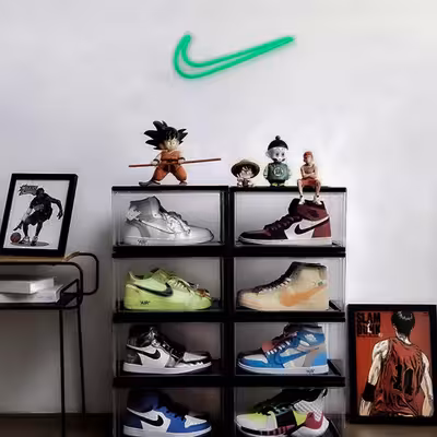 چراغ دیواری نئون دیزاین طرح Nike_GR